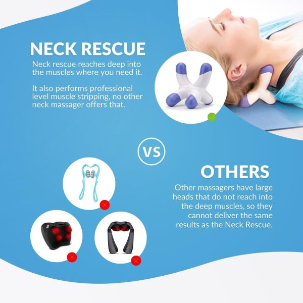 Amazing Neck Massager for Pain Relief, Pressure Point Massager, Occipital - Image 5