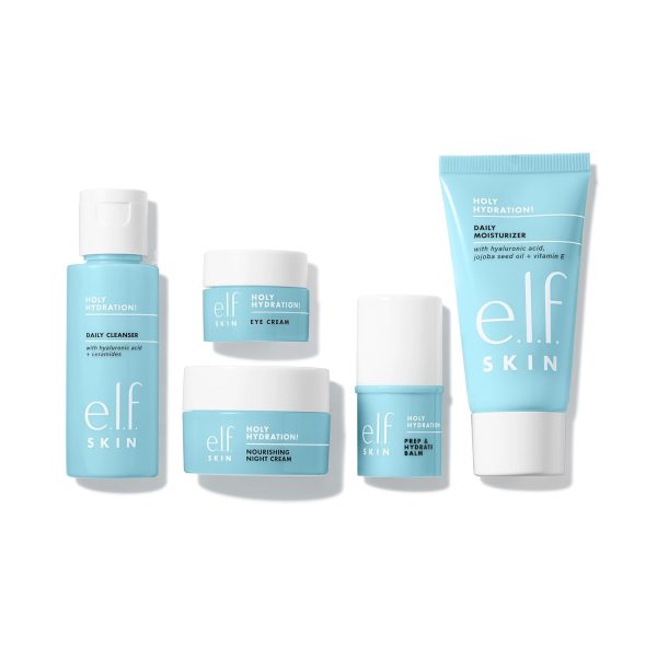 e.l.f. SKIN Holy Hydration! Jet Set Hydration Kit, Travel Friendly - Image 2