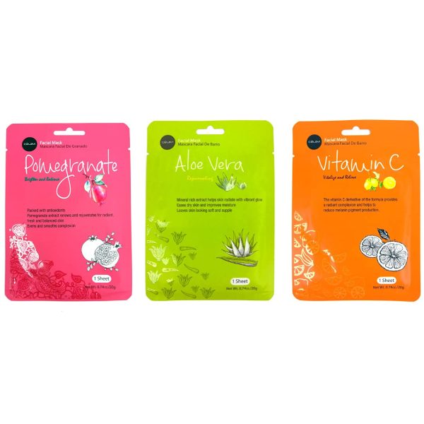 Celavi Essence Facial Sheet Face Mask Variety Set Classic Authentic Korean - Image 7
