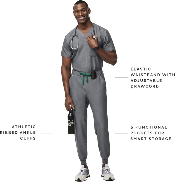 FIGS Tansen Jogger Scrub Pants for Men — Slim Fit, 5 Pockets, 4-Way - Image 2