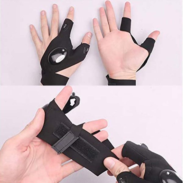 Mobi L1FE LED Flashlight Gloves Cool Gadgets for Men Camping Gear Tech - Image 3
