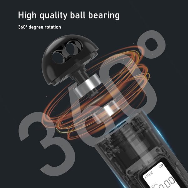 Jump Rope,Ropeless jump ropes weighted with counter for fitness,Home, - Image 4