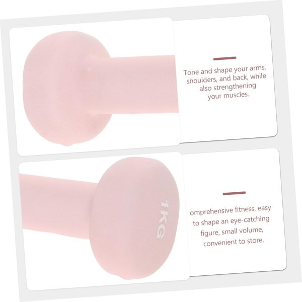 BESPORTBLE 2pcs Fitness Dumbbell Workout Dumbbell Wrist Weights Arm Weights - Image 9
