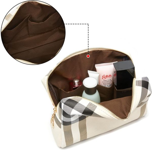 Large Makeup Bag for Purse Luxury Women Cosmetic Bags Designer Make Up - Image 4