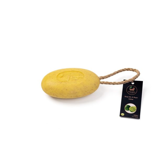 Lime Soap on a Rope 7.76 oz (220 g) Luxury Eco-Friendly Lime Soap, - Image 9