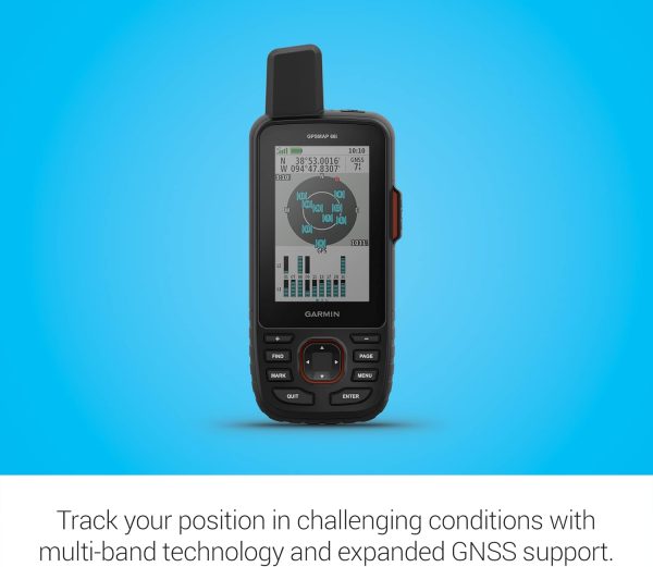 Garmin GPSMAP 67i Rugged GPS Handheld with inReach® Satellite Technology, - Image 6