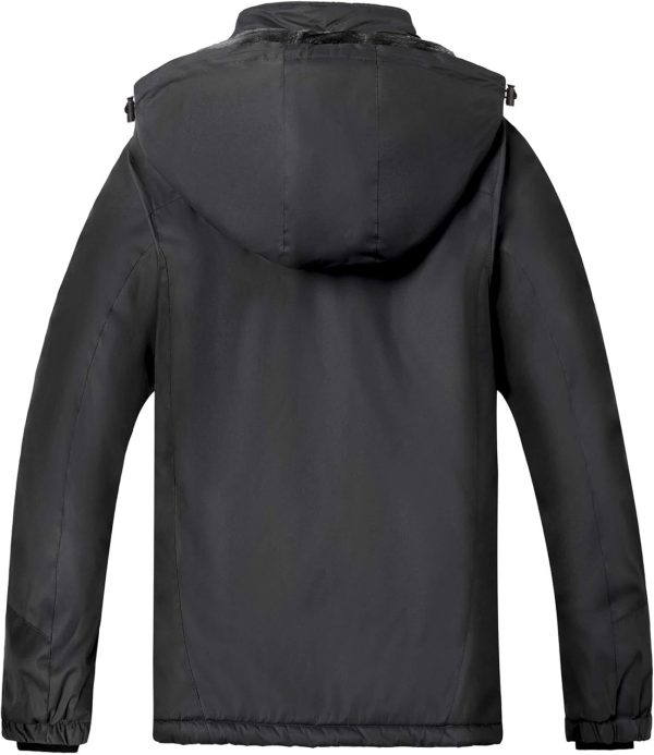 WULFUL Men's Waterproof Ski Jacket Warm Winter Snow Coat Mountain - Image 8
