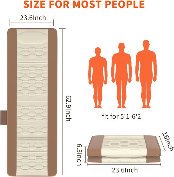 Full Body Massage Mat with Heat, Back Massager for Pain Relief Deep Tissue, - Image 7
