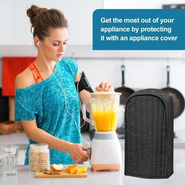 Blender Appliance Cover, Kitchen Blender Cover 15.7x7.1x5.9in - Image 6