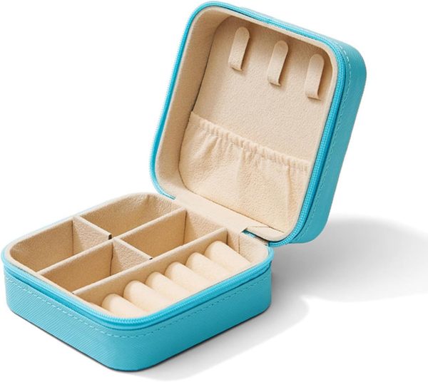 Travel Jewelry Box, Cute Mini Travel Jewelry Case, Portable Jewellery - Image 2