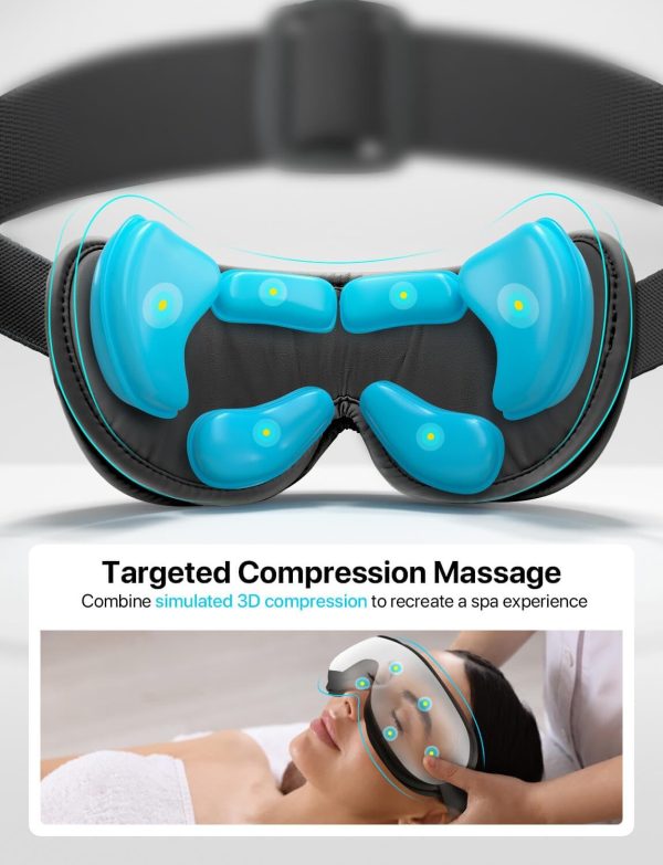 ALLJOY Christmas Gifts, Eye Massager with Heat, Migraine Relief, Gifts for - Image 4