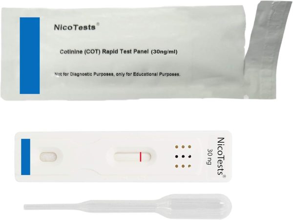NicoTests® Saliva Vapor 30 ng Test (10) - Image 3