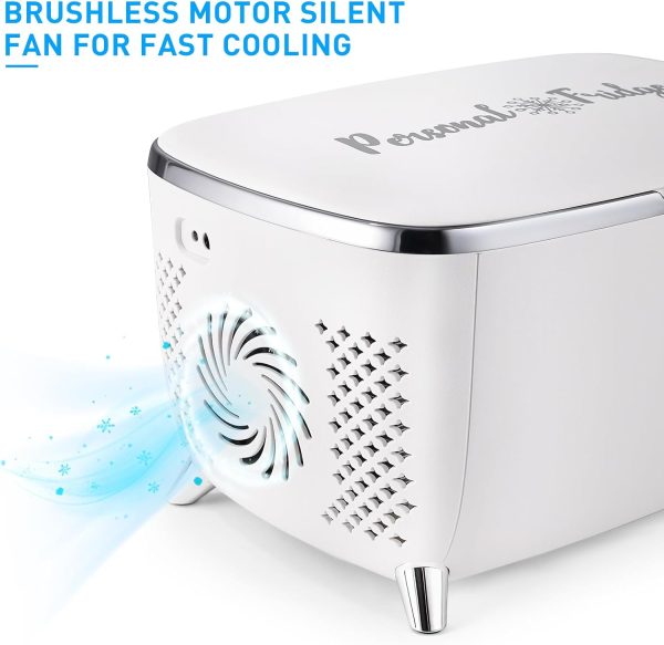 Personal 6 Liters Mini Skincare Fridge, Cosmetic Fridge, Portable Makeup - Image 4