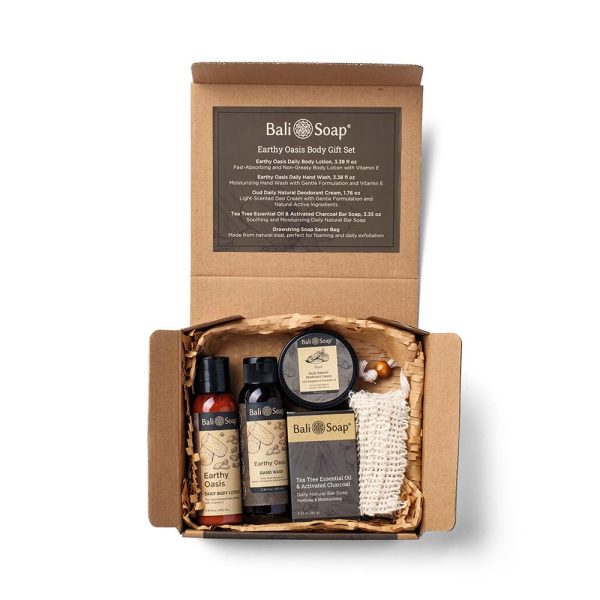Bali Soap - Natural Body Care Gift Set for Men, 4 Travel-Size Products - Image 2