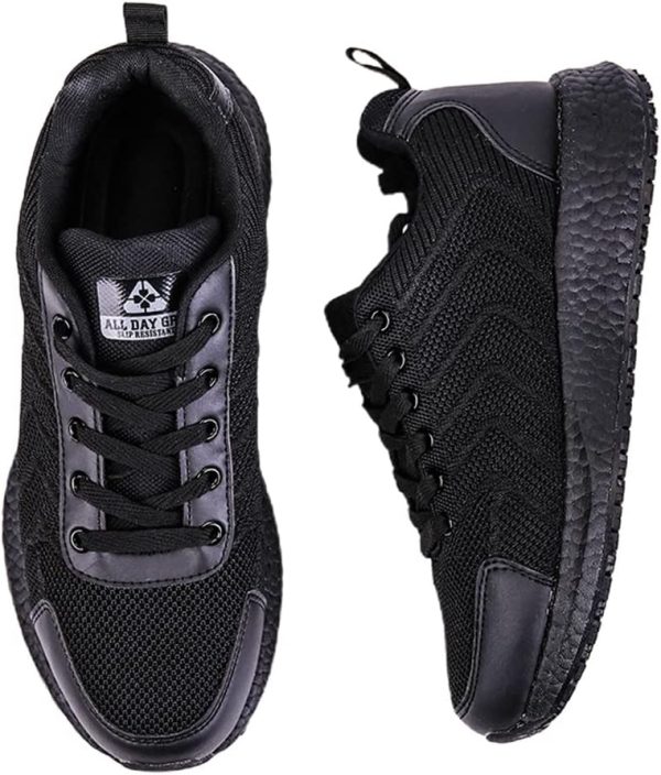ALL DAY GRIP Men's Comfortable and Ultra Slip Resistant Shoes. Non Slip - Image 3