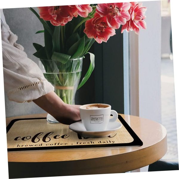 Mikinona Bar Mat Multi-Function Coffee Maker Mat Coffee Mat for Counter - Image 4