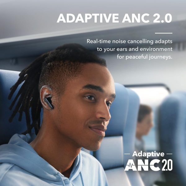 soundcore by Anker Liberty 4 NC Wireless Earbuds, 98.5% Noise Reduction, - Image 3