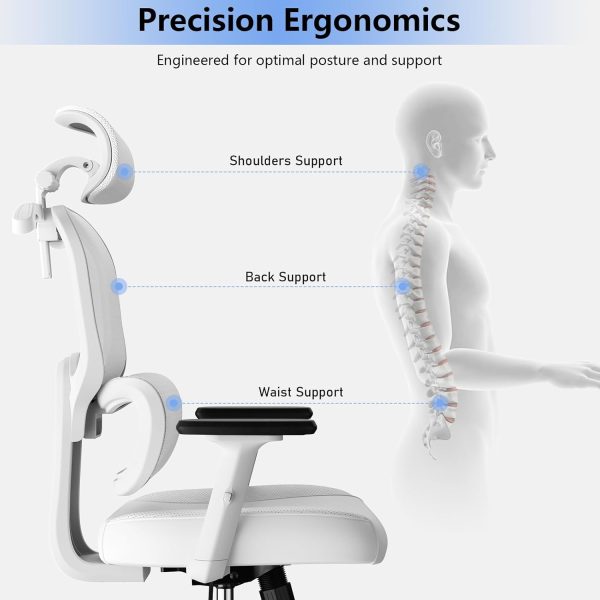 Office Chair, Ergonomic Desk Chair, High Back Desk Chair, Big and Tall - Image 3