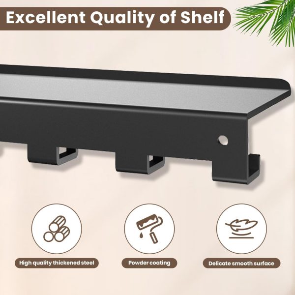 Floating Shelf Organizer Compatible with Tonal Accessories Home Gym Weight - Image 3
