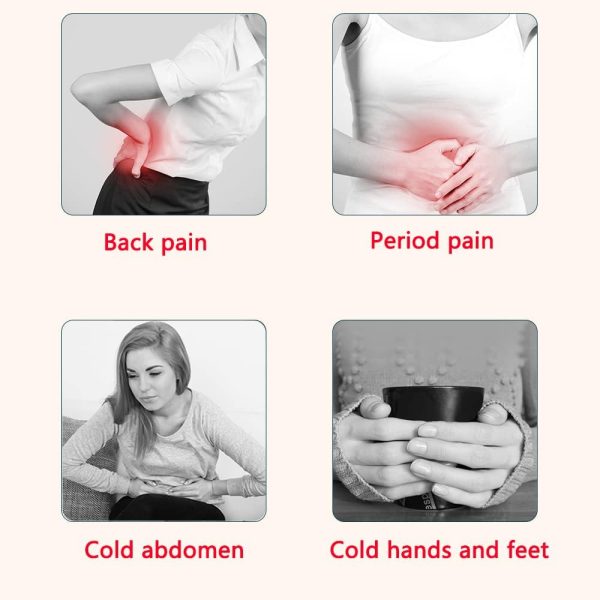 Heating Pad for Period Cramps, Portable Cordless Electric Belt Pain Relief - Image 2