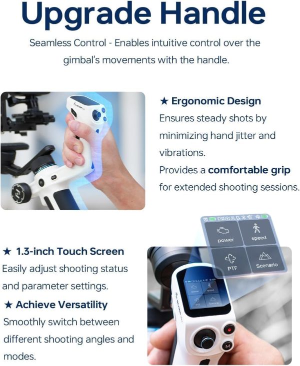 FeiyuTech SCORP Mini 2 Kit Camera Stabilizer with AI Tracker/Fill Light,All - Image 5
