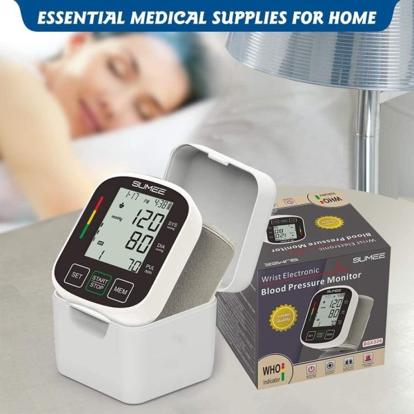 Wrist Blood Pressure Monitor Automatic BP Machine with Large Backlit - Image 7