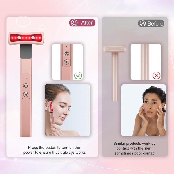 Red-Light-Therapy-for-Face, 6 in 1 LED Light Therapy Eye Equipment for Skin - Image 7