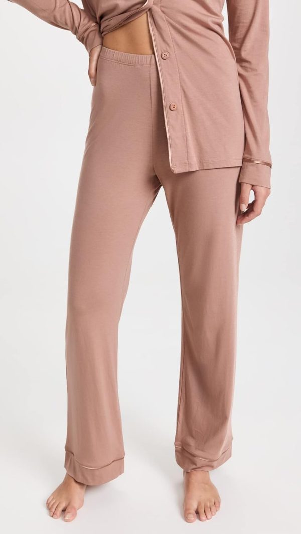 Cosabella Women's Bella Long Sleeve Top & Pant PJ Set - Image 5