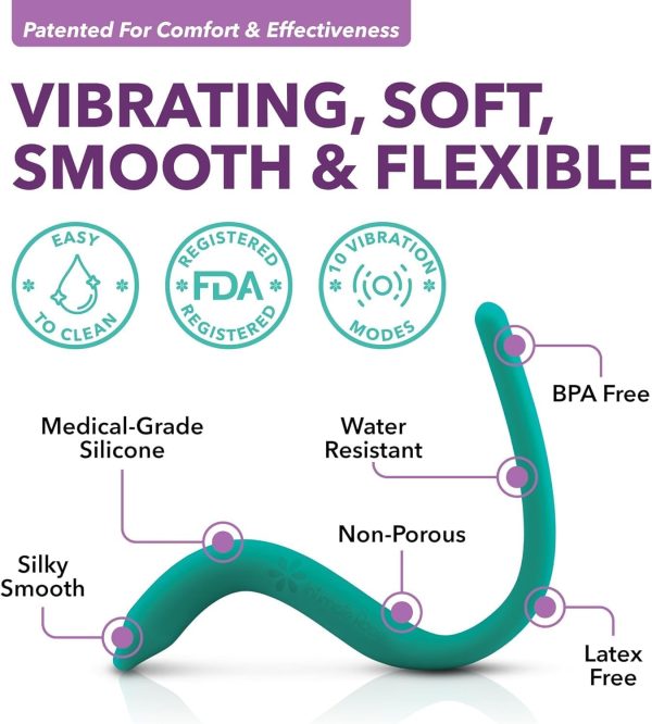 IntimateRose Vibrating Pelvic Wand, Pelvic Floor Muscle Trigger Point - Image 4