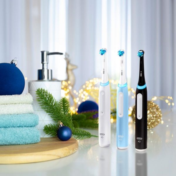 Oral-B iO Deep Clean Rechargeable Electric Powered Toothbrush, Black with - Image 8
