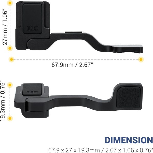 Foldable A6700 Thumb Up Grip for Sony A6700 Camera Only, Aluminum Alloy - Image 8