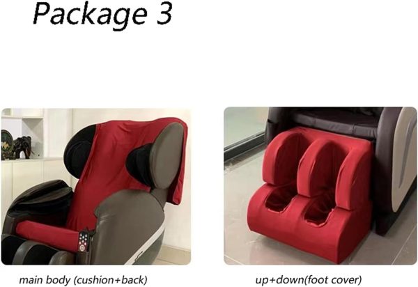 Massage Chair Cover Full Body,Zero Gravity Recliner Chair Protector Cover, - Image 7