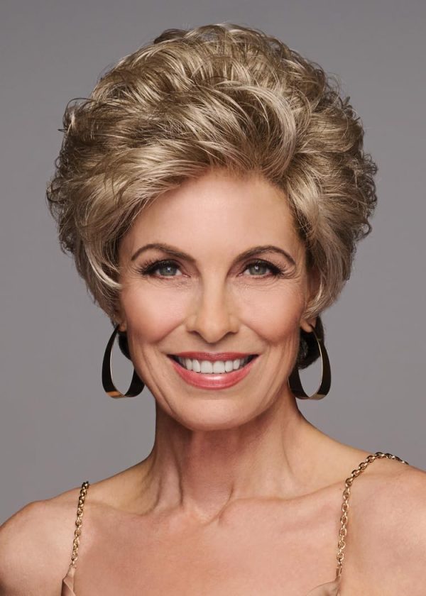 GABOR Instinct Luxury Short Wavy Shag Wig With Extended Lace Front by - Image 6
