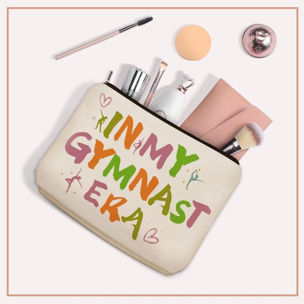 Gymnast Gifts Makeup Bag: Perfect Cosmetic Bags IN MY GYMNAST ERA Fans - Image 4