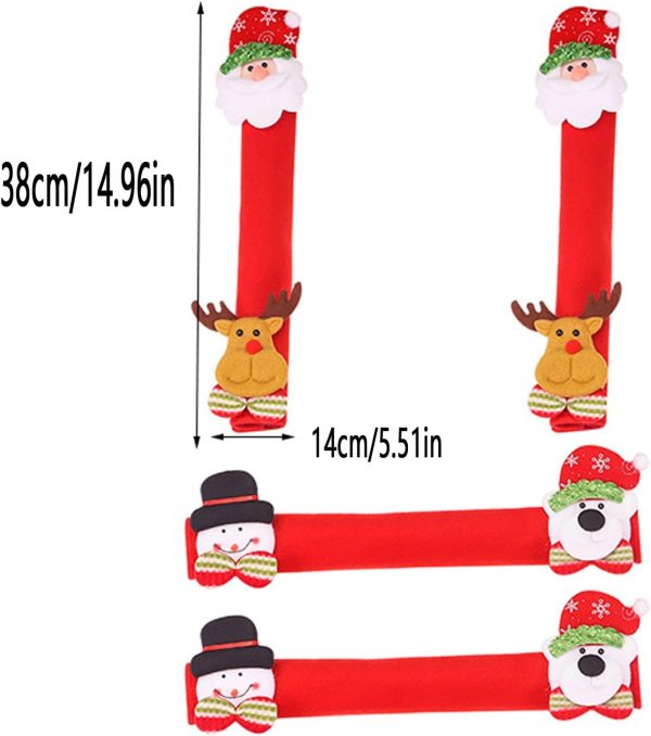 IAMAGOODLADY Christmas Refrigerator Door Handle Cover Kitchen Appliances - Image 4