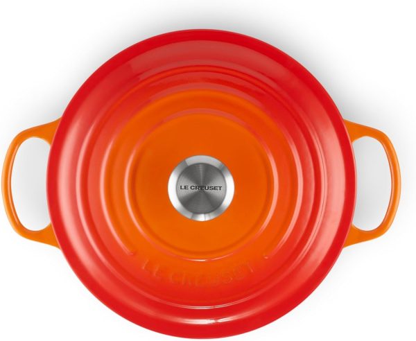 Le Creuset Enameled Cast Iron Signature Round Dutch Oven with Lid, 5.5 - Image 2