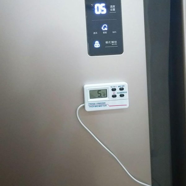 Digital Refrigerator Indoor Outdoor Temperature Gauge LCD Fridge Freezer - Image 7
