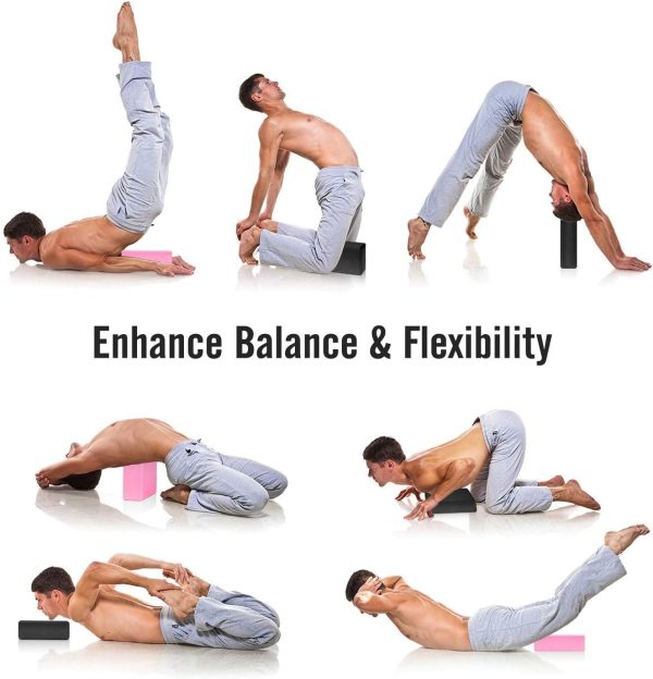 Gaiam Yoga Block - Supportive Latex-Free Eva Foam - Soft Non-Slip Surface - Image 7