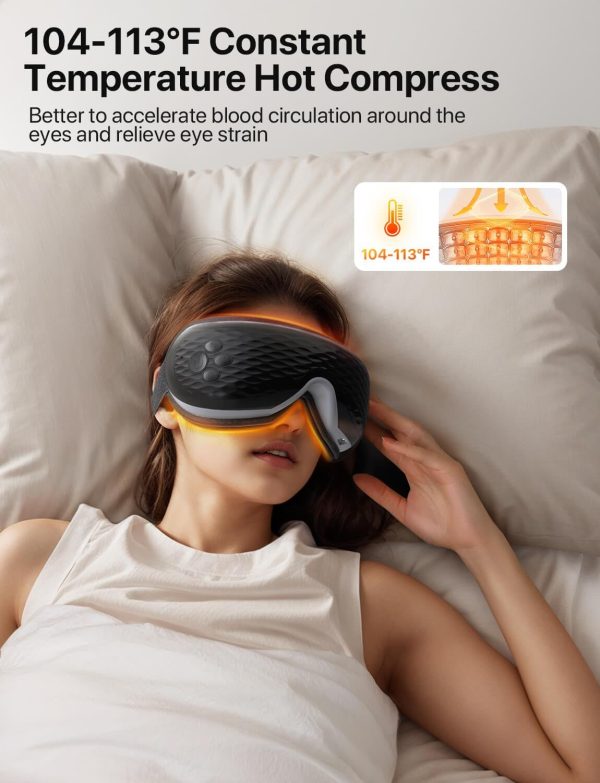 ALLJOY Christmas Gifts, Eye Massager with Heat, Migraine Relief, Gifts for - Image 5
