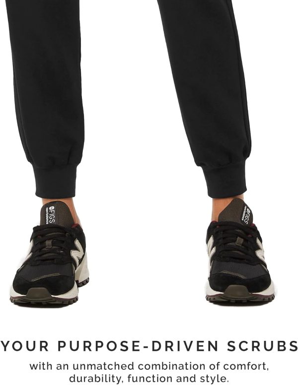 FIGS Tatu High Waisted Slim Cargo Jogger Scrub Pants for Women — Slim Fit, - Image 4