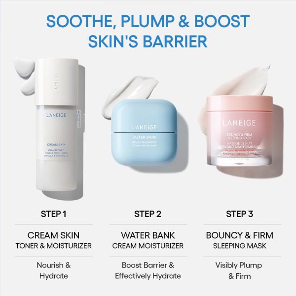 LANEIGE Cream Skin Refillable Toner & Moisturizer with Ceramides and - Image 9