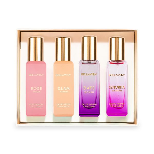 Bella.vitaa Luxury Woman Eau De Parfum Gift Set 4x20 ml for Women with - Image 7