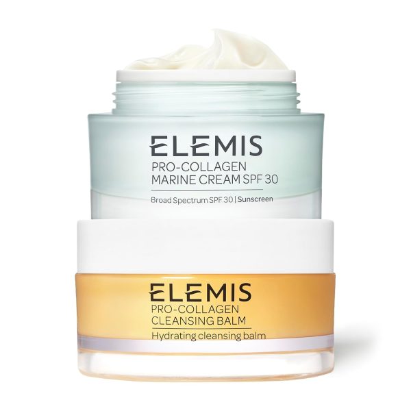 ELEMIS Pro-Collagen Perfect Partners, Cleansing Balm & Daily Moisturizer - Image 2