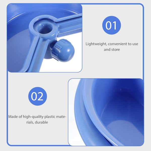 Hemoton IV Pole Tray,Infusions Support Tray,Iv Pole Stand Rack,Foldable - Image 7
