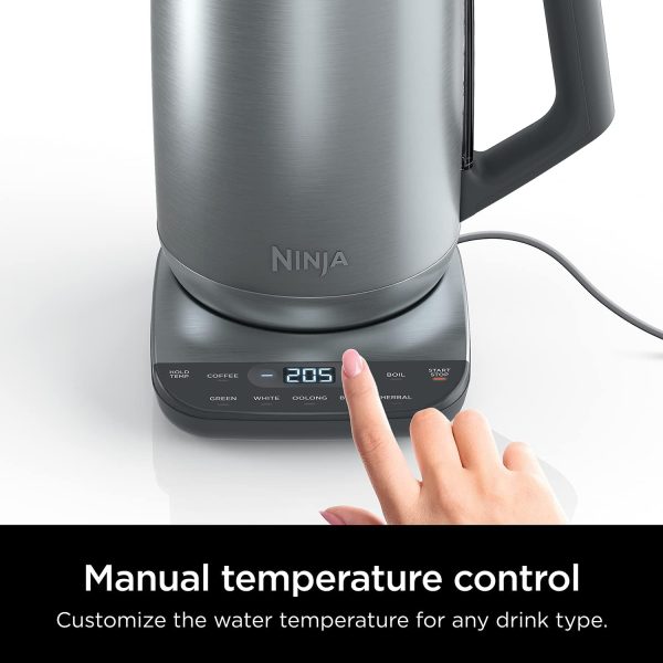Ninja KT200 Precision Temperature Electric Kettle, 1500 watts, BPA Free, - Image 6