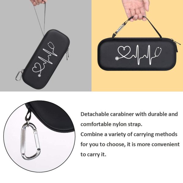 BOVKE Stethoscope Case fits 3M Littmann Classic III Monitoring Stethoscope, - Image 5