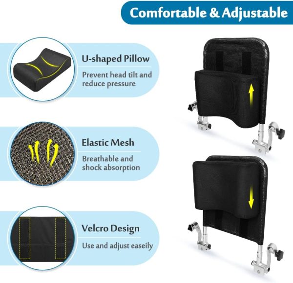 Wheelchair Neck Support Head Positioning Pillow Headrest for Wheelchair - Image 6