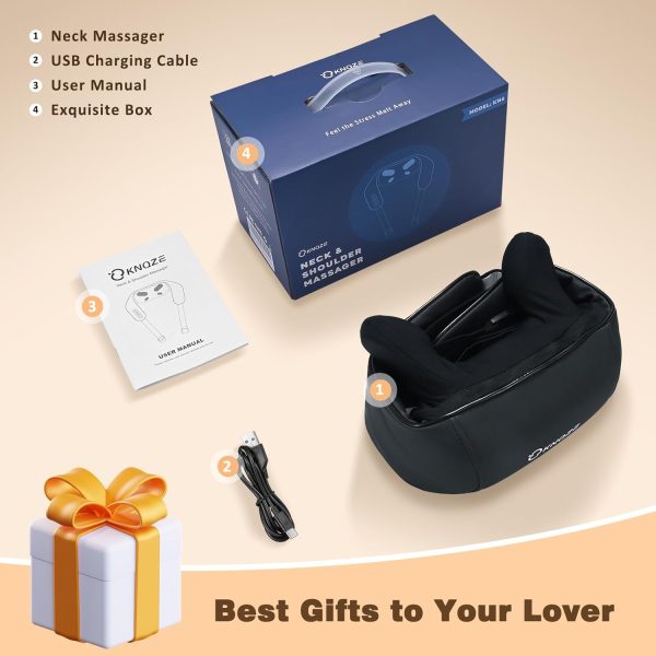 FSA/HSA Eligible Neck Massager with Heat, Cordless Deep Tissue 4D Expert - Image 9