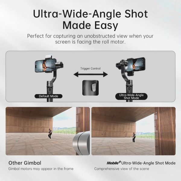 hohem iSteady Mobile Plus Kit Smartphone Gimbal Stabilizer,3-Axis Phone - Image 6