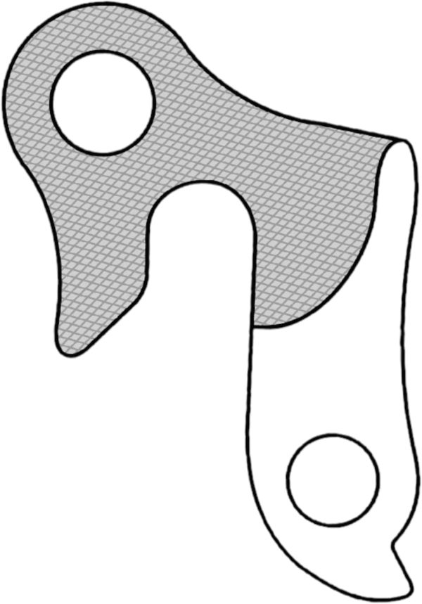 Bicycle Rear Derailleur Hanger 27 Compatible with Specific Raleigh Focus - Image 5